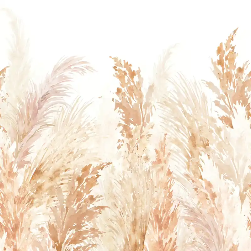 Fototapete Pampas in Braun Roomblush - RB470 Preisreduziert