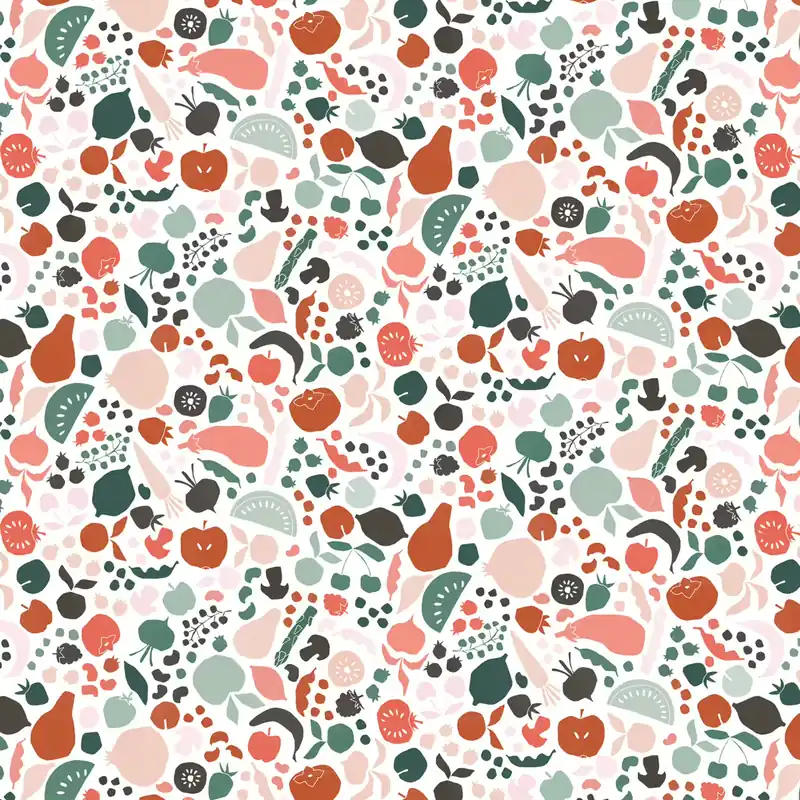 Fototapete Fruit in Grün Roomblush - RB402 Neue Kollektion