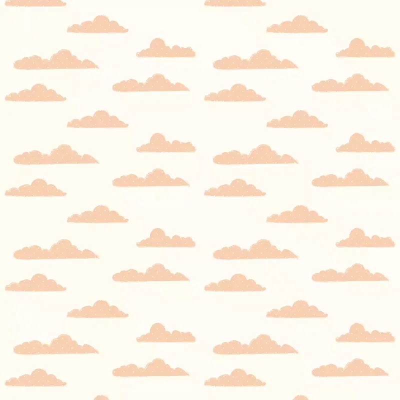 Fototapete Wolken in Rosa Roomblush Sweet Clouds - RB130 Finale Aktion