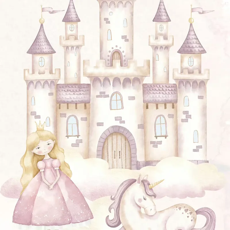 Fototapete Prinzessin in Rosa Kids World II 367980 Sofort Bestellen