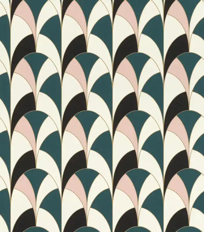 Aktuell Vliestapete in Blau Selection Vinyl/Vlies 638011