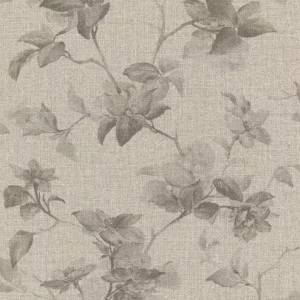 Zertifiziert Vliestapete florale Ornamente in Braun - Atelier Tissé Harper 612950