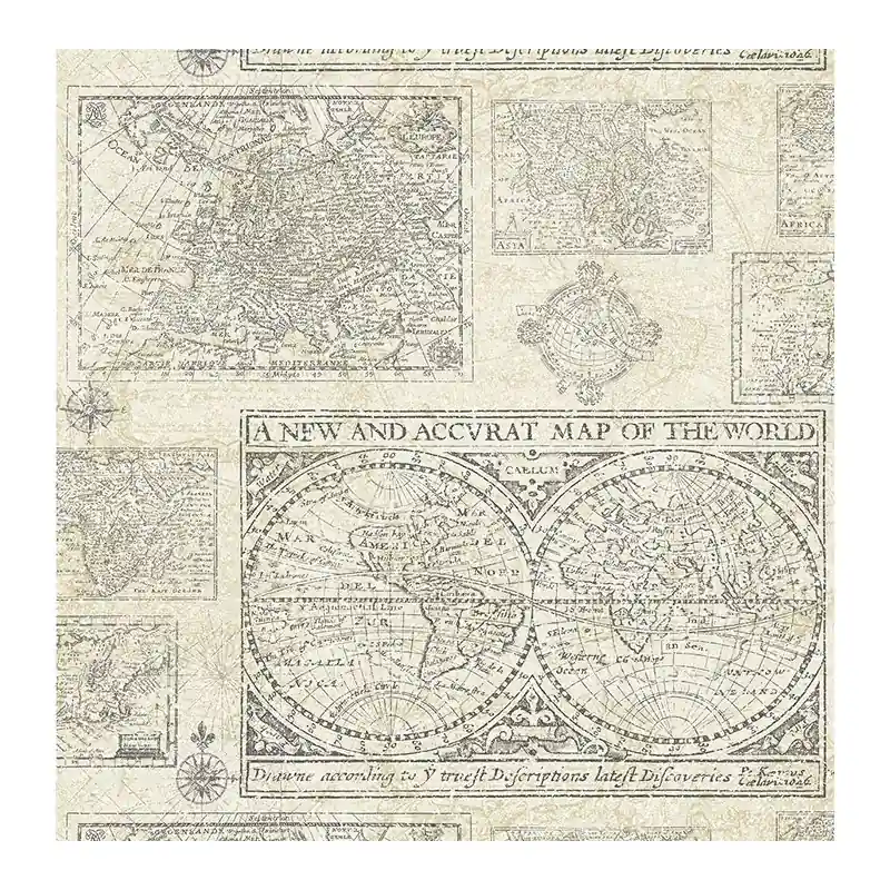 Design Tapeten Map Of The World Neu Im Sortiment