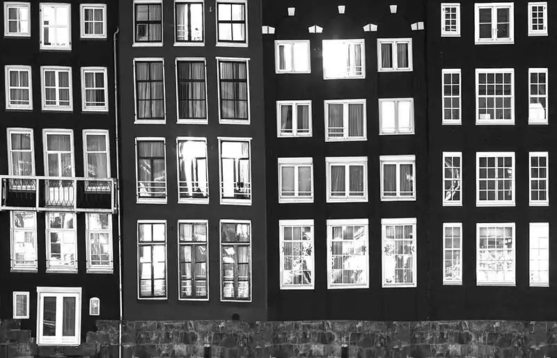 Expressversand Fototapeten Gebäude und Türme Amsterdam