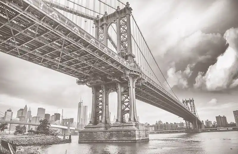 Fototapeten Brücken und Statuen Bridge Solange Der Vorrat Reicht