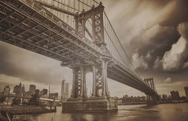 Geprüft Fototapeten Brücken und Statuen Bridge