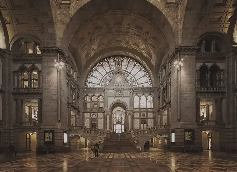 Fototapeten Gebäude und Türme Antwerp Preis Gesenkt