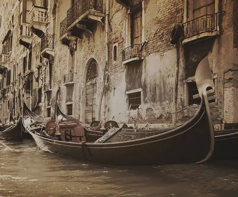 Expressversand Fototapeten Schiffe und Boote Gondola in Venice