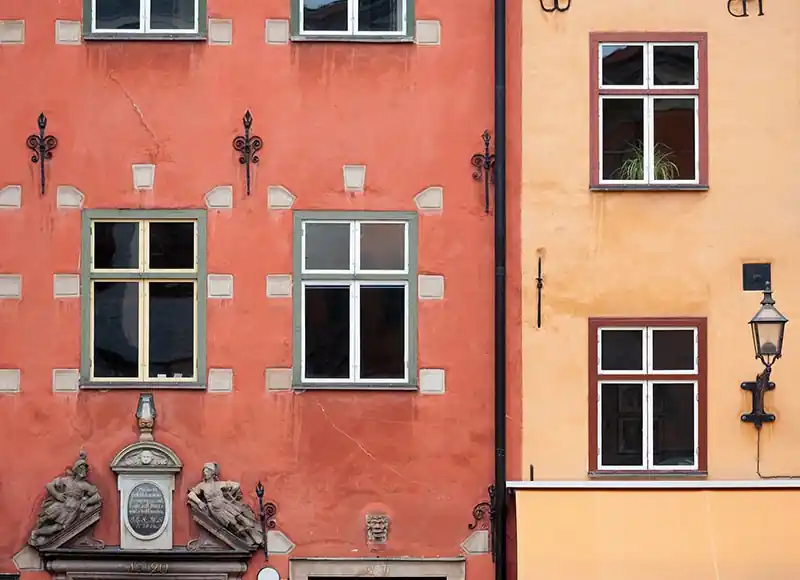 Schneller Versand Fototapeten Gebäude und Türme Stockholm Streets