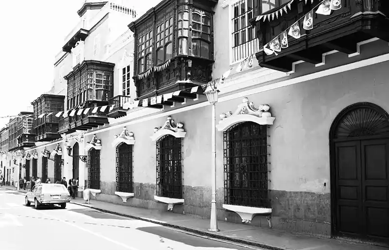 Rabatt Fototapeten Stadtmotive Lima