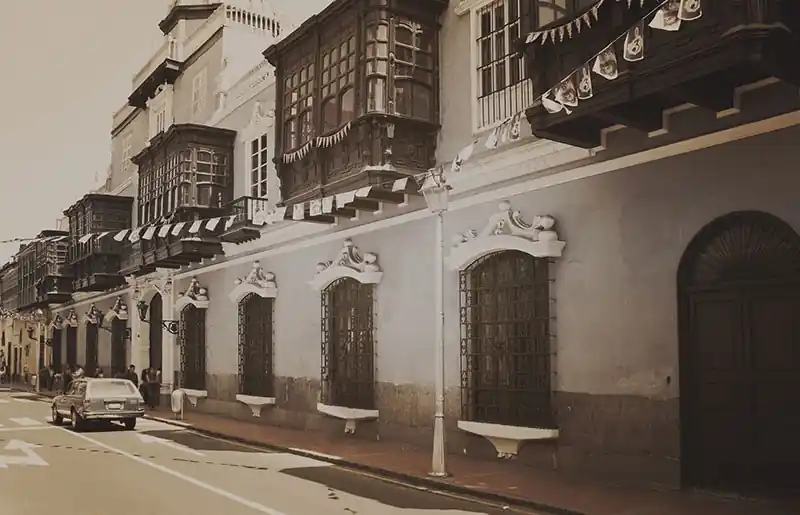 Sale Fototapeten Stadtmotive Lima