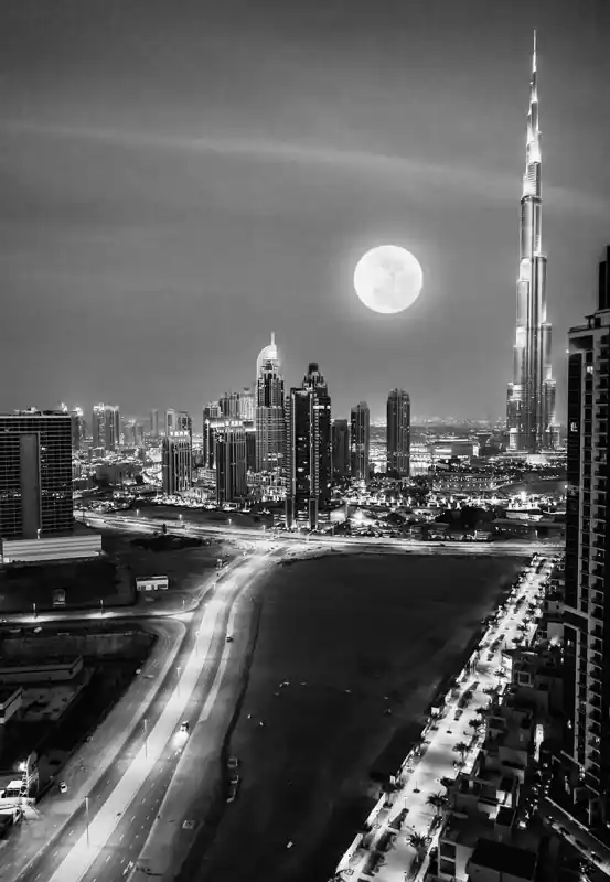 Fototapeten Länder und Städte Night Dubai Bestseller