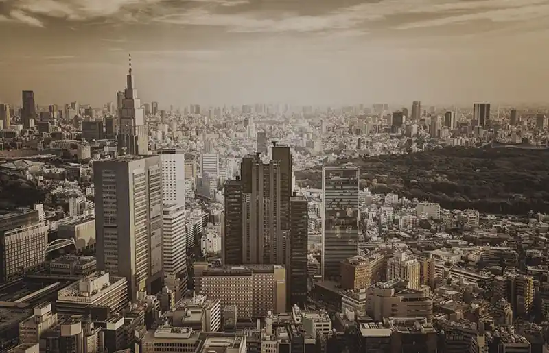 Fototapeten Länder und Städte Tokyo Center Markenprodukt