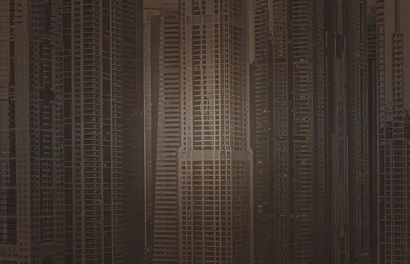 Fototapeten Gebäude und Türme Dubai Schnäppchen
