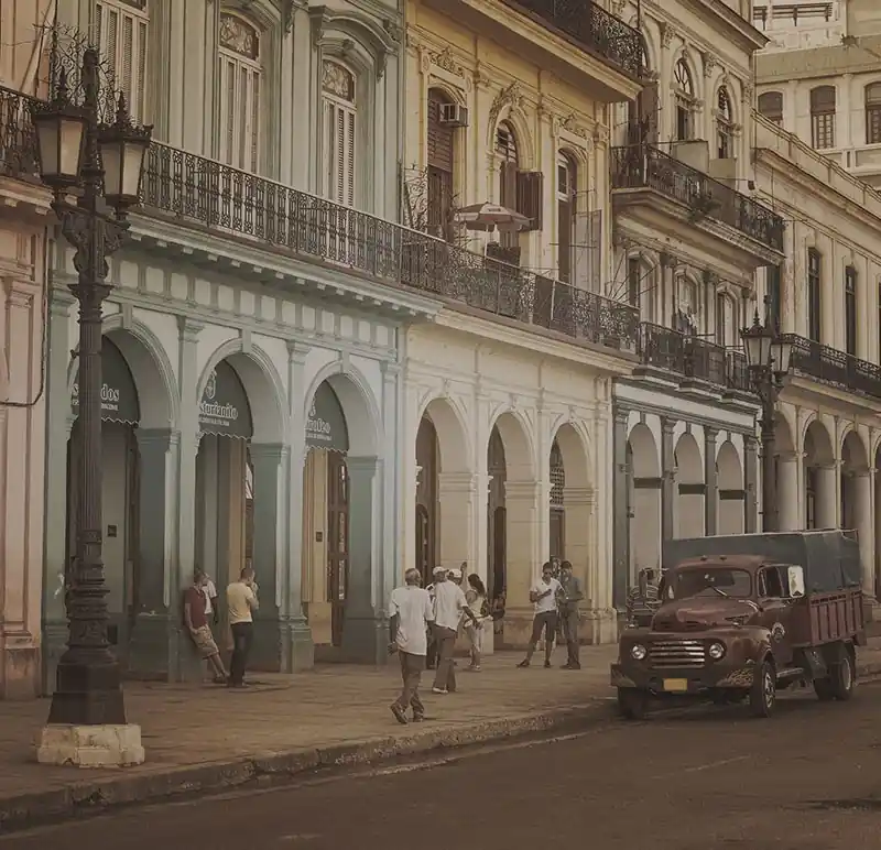 Fototapeten Stadtmotive Colorful Havana Kracherpreis