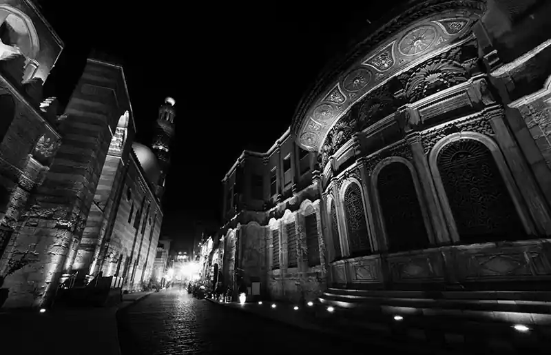 Sichere Zahlung Fototapeten Stadtmotive Night Streets Cairo