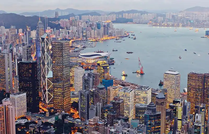 Fototapeten Länder und Städte Beauty of Hong Kong Günstig