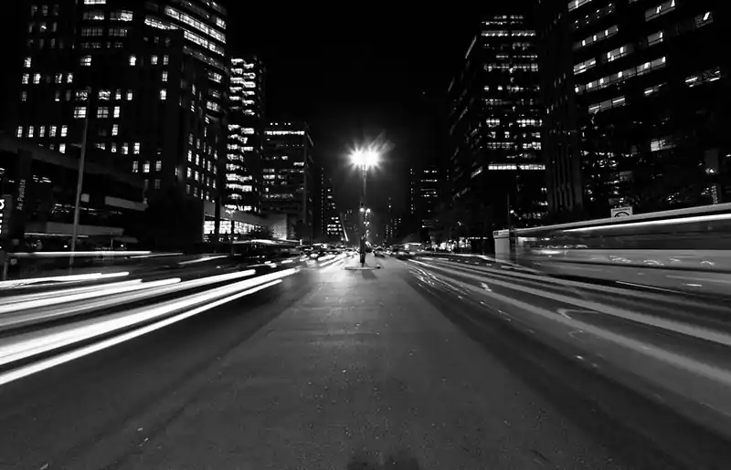 Echt Fototapeten Stadtmotive Night Sao Paulo
