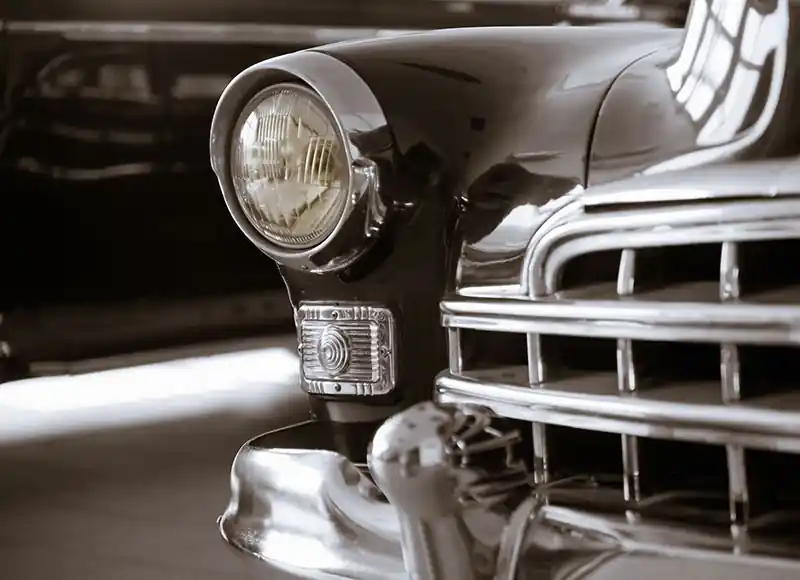 Fototapeten Autos und Motorräder Car Lamp Preisknaller