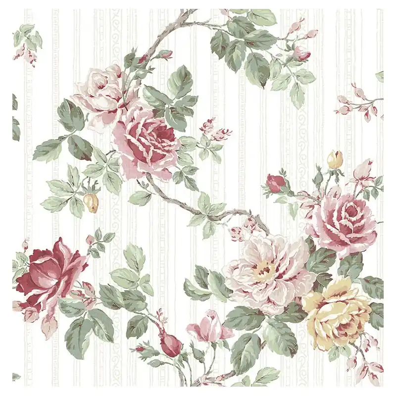 Blumen Tapeten Rose Trail Echt