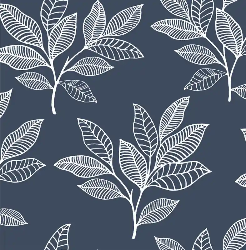 Echt Selbstklebende Tapeten Stylized Leaf