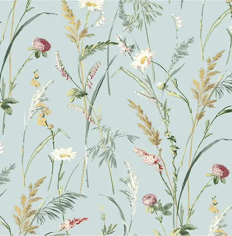 Billig Selbstklebende Tapeten Meadow Flowers