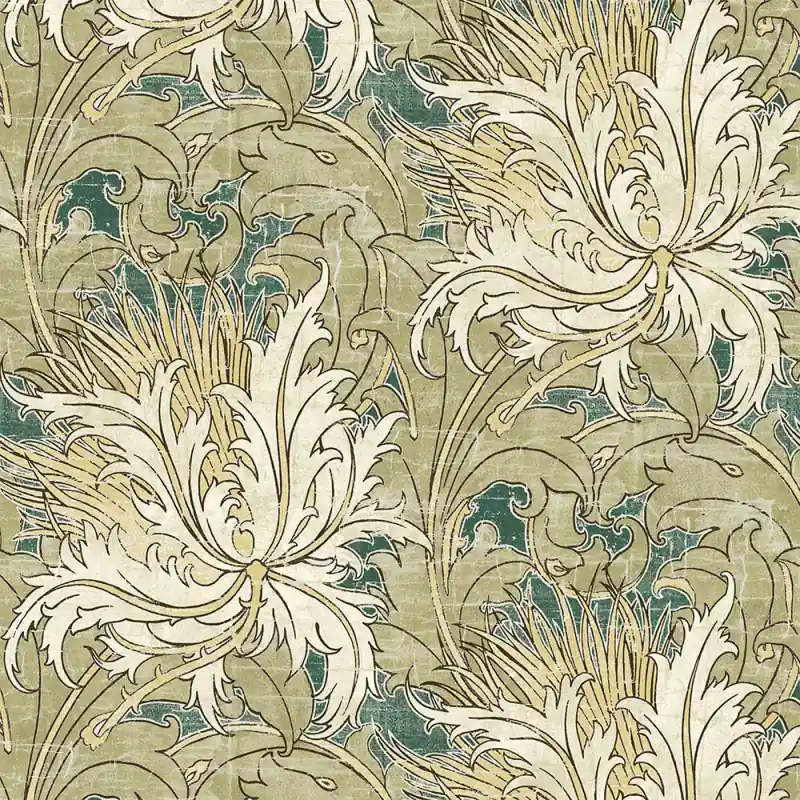 Angebot Selbstklebende Tapeten Floral Folly