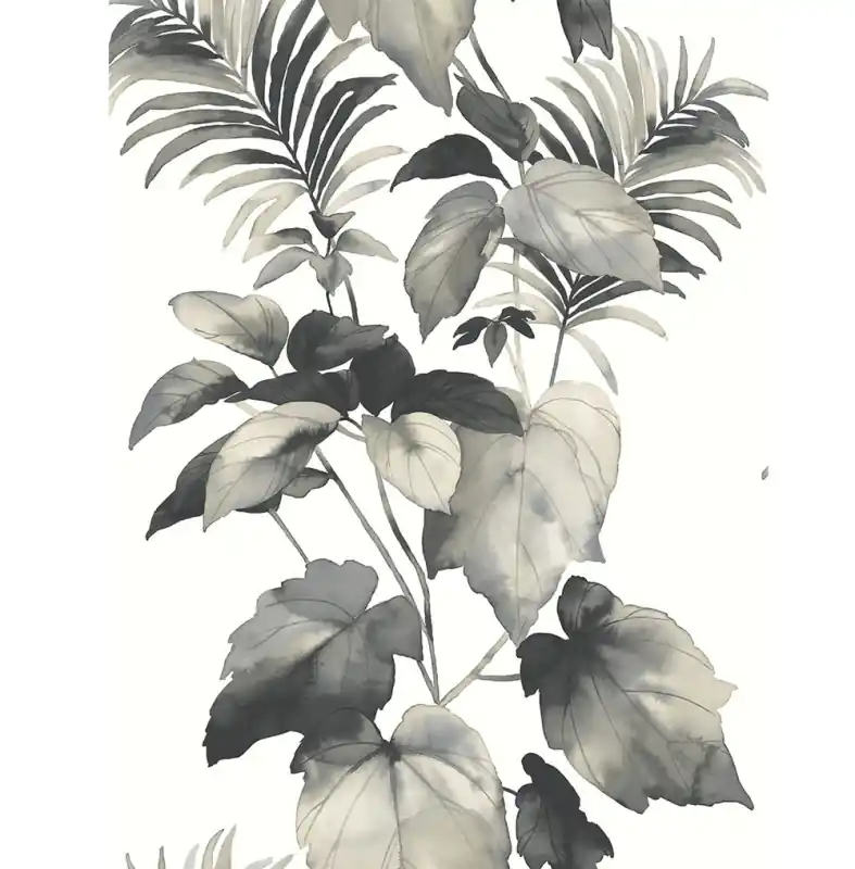 Kracherpreis Selbstklebende Tapeten Leaf Stripe Satin