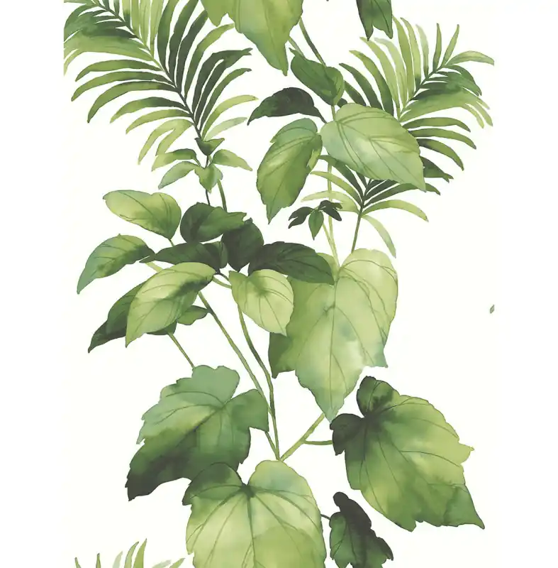 Abverkauf Selbstklebende Tapeten Leaf Stripe Satin