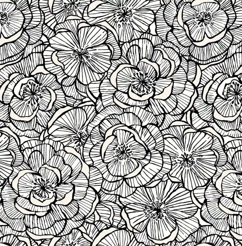 Blumen Tapeten Archie Knallerangebot