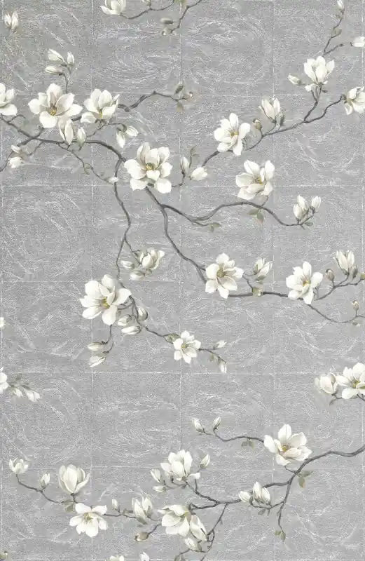 Sichere Zahlung Blumen Tapeten Moonlace Magnolia