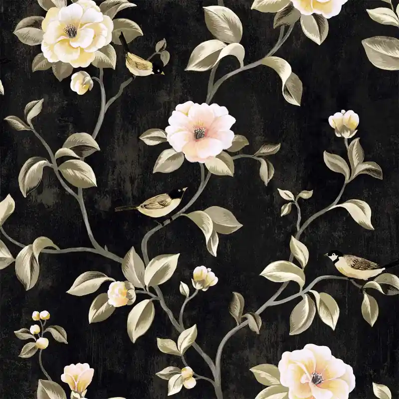 Saisonangebot Blumen Tapeten Arang Floral Trail