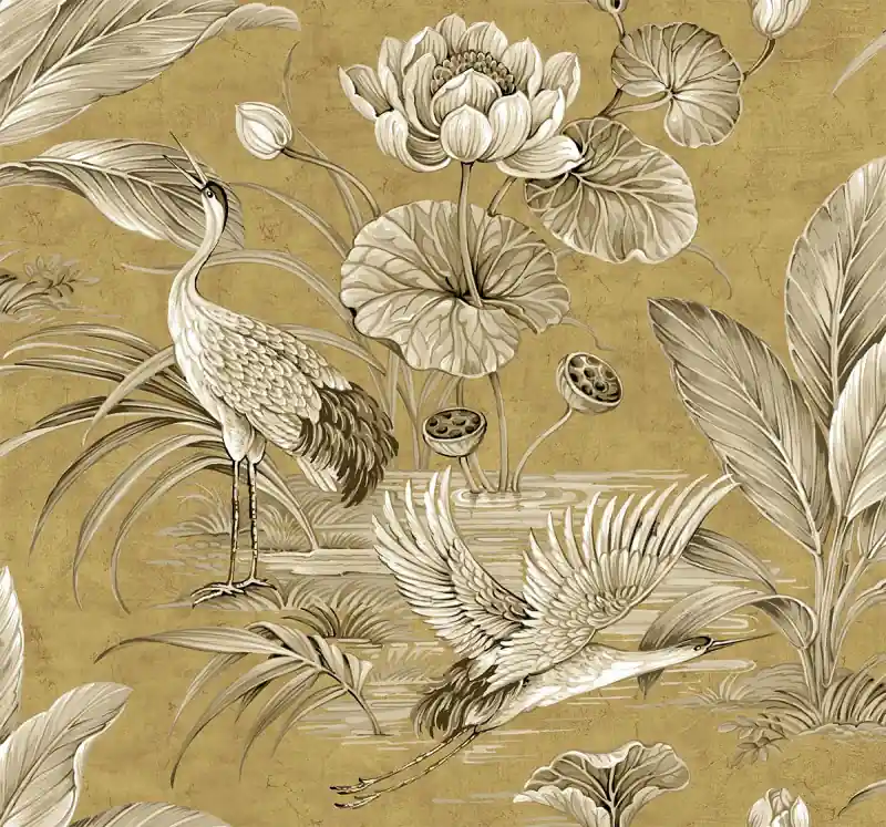 Blumen Tapeten Tsuru Bird Schnäppchen