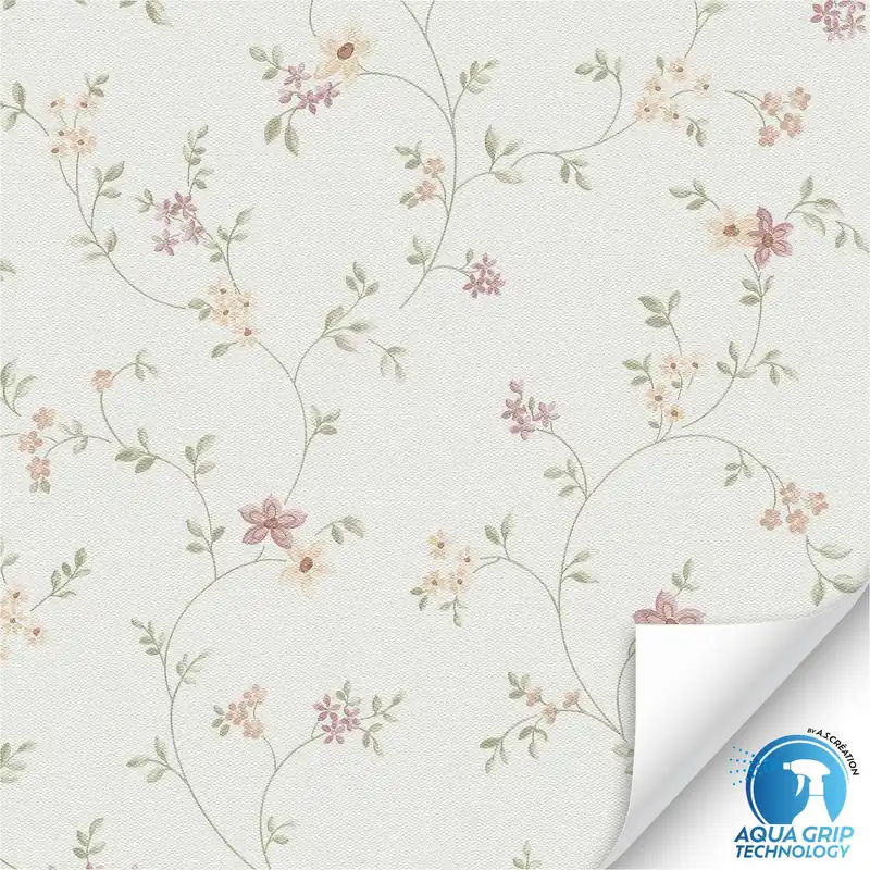 Vliestapete 784551 WOW vorgekleistert Blumen Floral Weiß A.S. Création Preis Gesenkt