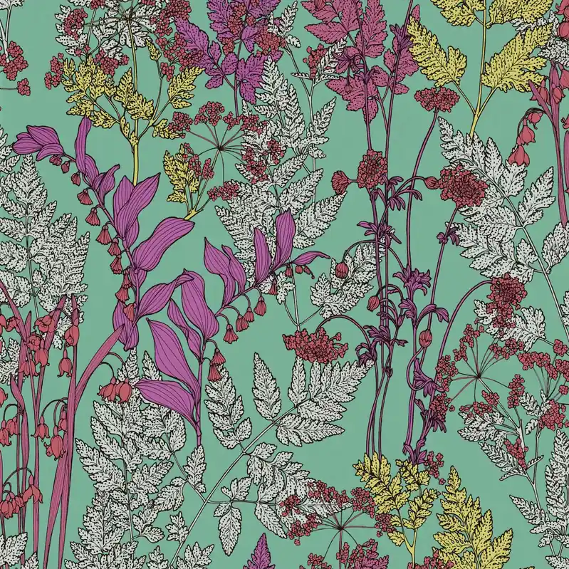 A.S. Creation Floral Impression 377516 Vliestapete Blumenoptik 0.53 x 10.05 m Bunt Neue Kollektion