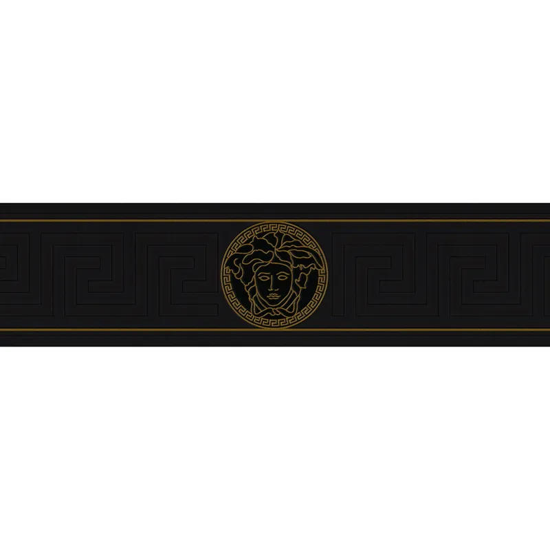 A.S. Creation Versace 3 935224 Vliesbordüre Borte 0.13 x 5 m Silber Solange Der Vorrat Reicht