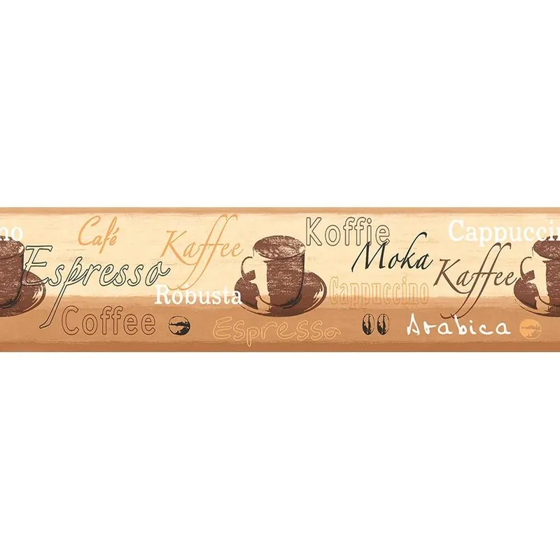 Garantierte Lieferung A.S. Creation Only Borders 9 898517 Papierbordüre Borte 0.13 x 5 m Beige