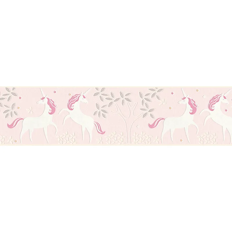 A.S. Creation Boys & Girls 6 369903 Vliesbordüre Borte 0.13 x 5 m Rosa Neu