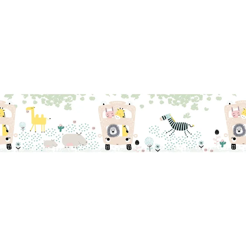 Direktkauf A.S. Creation Only Borders 11 403756 Papierbordüre Kinderzimmer 5.00 x 0.155 m Bunt