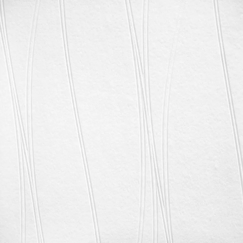 Preisknaller A.S. Creation Meistervlies 245014 Vliestapete Überstreichbar Wellen 1.06 x 25 m Weiß