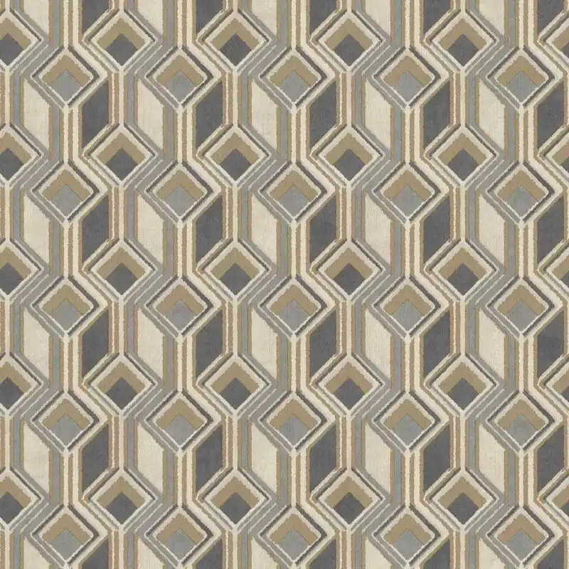 Begrenztes Angebot Rasch Indian Style 746532 Vliestapete Geometrisch 0.53 x 10.05 m Schwarz Blau Oliv