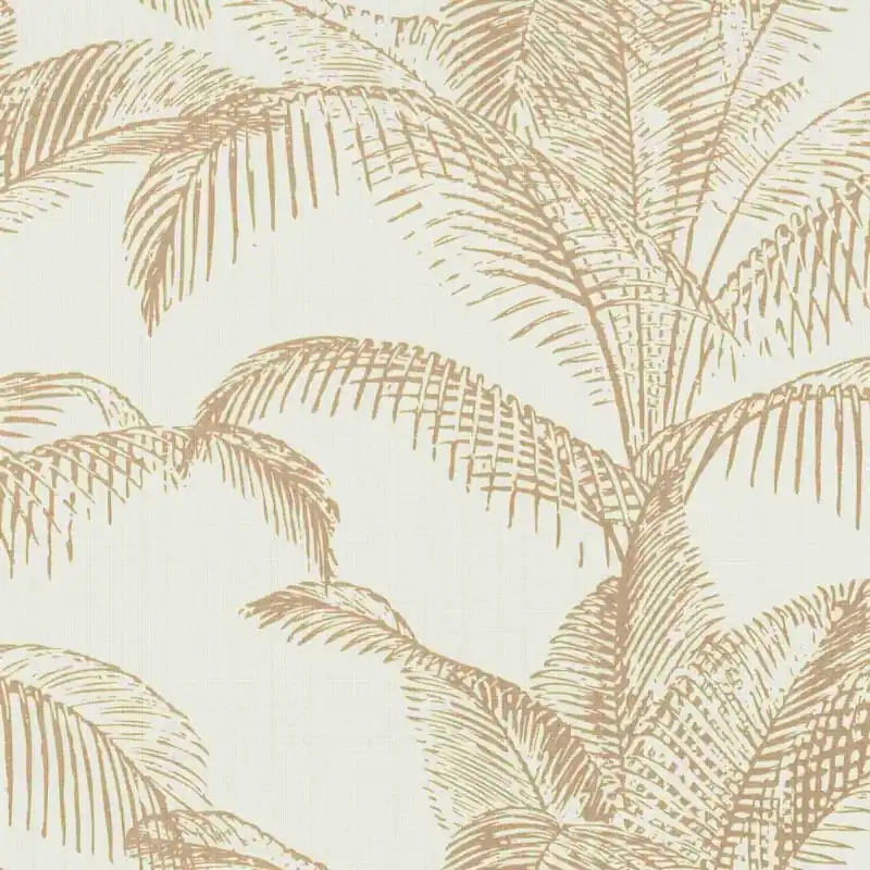 Beliebt Rasch Selection 406818 Vliestapete Botanisch 0.53 x 10.05 m Gold Weiß