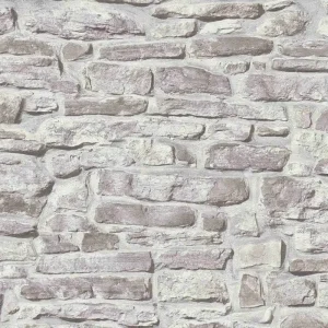 A.S. Creation Bricks & Stones 388152 Vliestapete Steinoptik 0.53 x 10.05 m Grau Sonderaktion