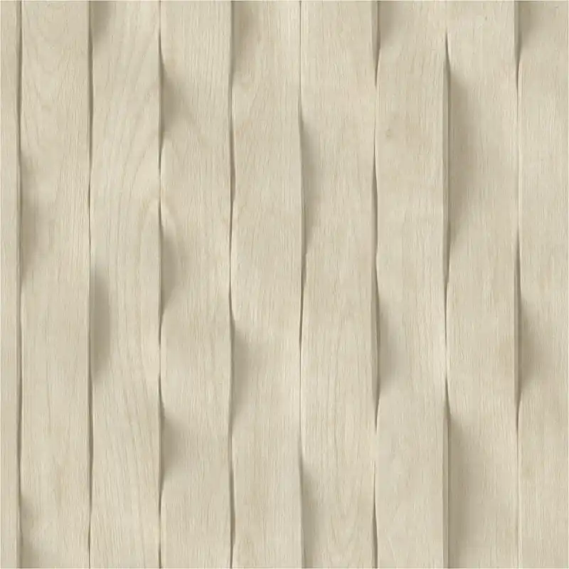 Markenprodukt Vliestapete M75607 Brut Beige Holzoptik, Holzplanken Vlies 0.53 x 10.05 m Ugépa