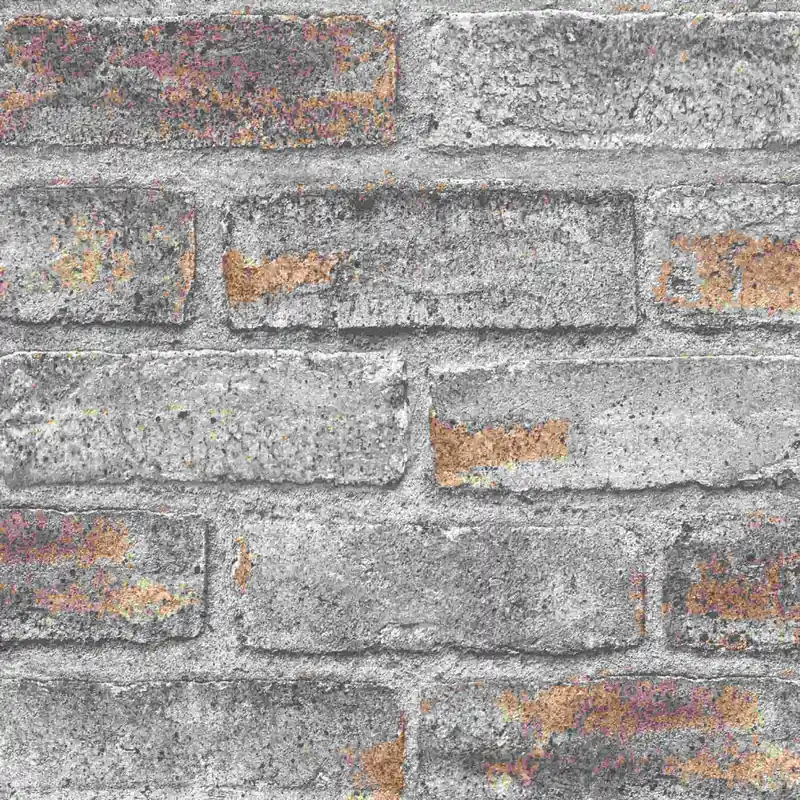 Wochenendangebot Rasch Vliestapete Symphony 869002 0.53 x 10.05 m Industrial Braun Grau