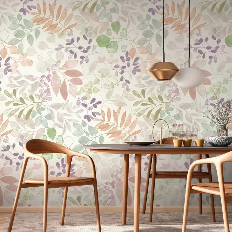 Vliestapete 396931 Creme Grün Lila Blumen Floral Aquarell Dreams A.S. Creation Mega-Angebot