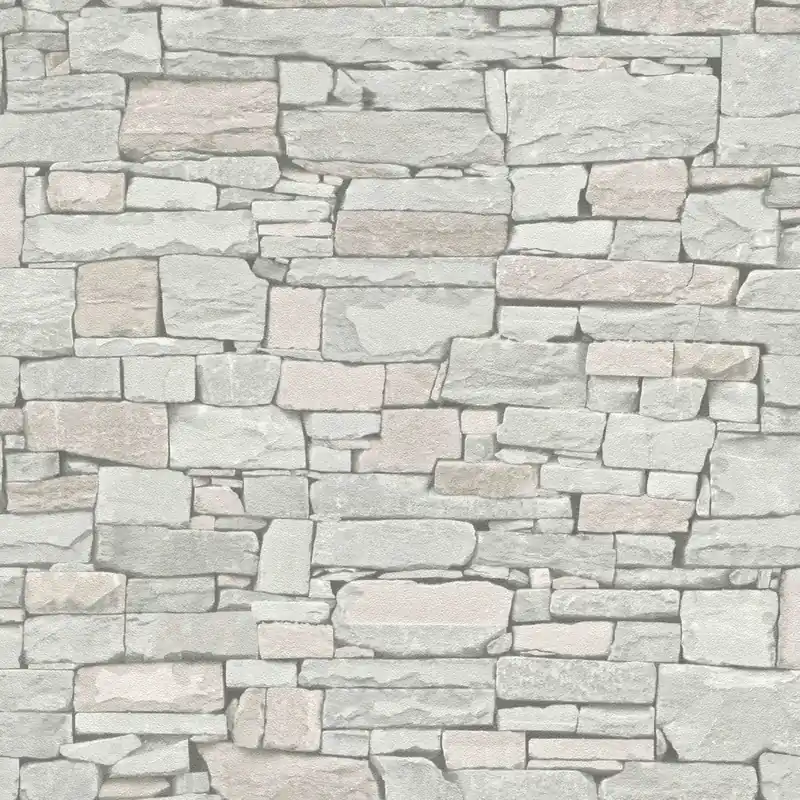 Wochenendangebot Rasch Selection 859126 Vliestapete Steinoptik 0.53 x 10.05 m Beige