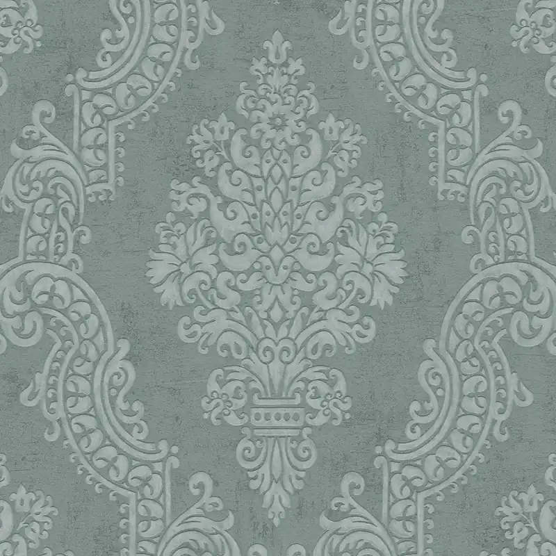 Neu Im Sortiment Vliestapete 397651 Grün Barock Pure Elegance A.S. Creation