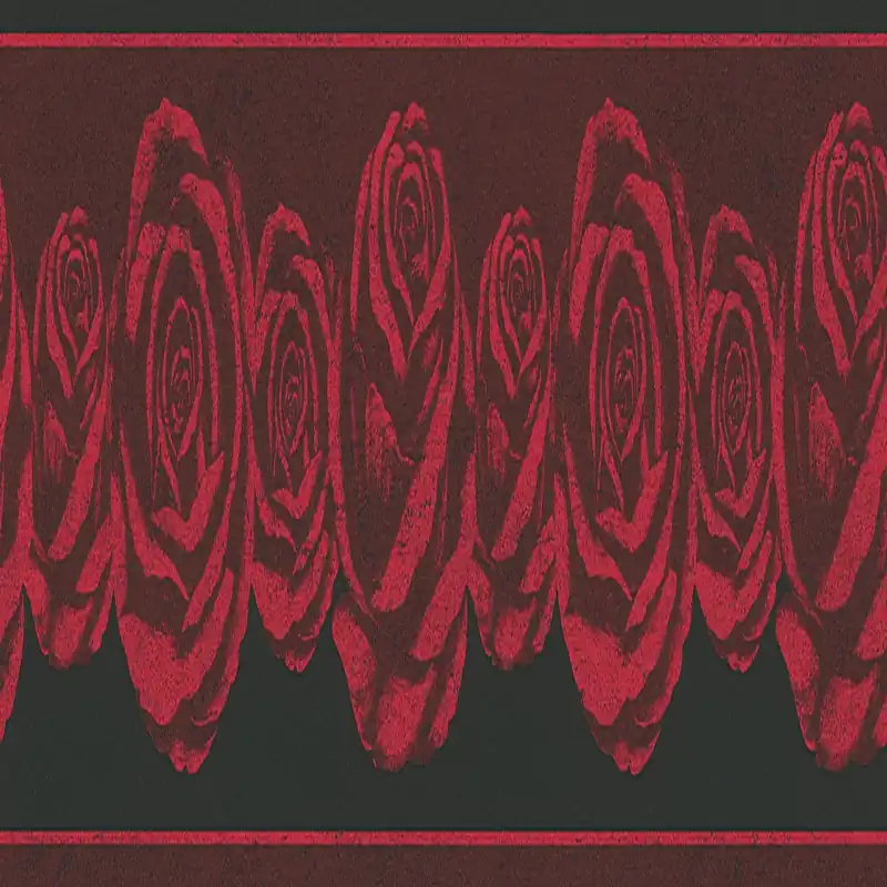 Saisonangebot A.S. Creation Only Borders 10 368621 Papiertapete Blumenoptik 0.13 x 5 m Rot
