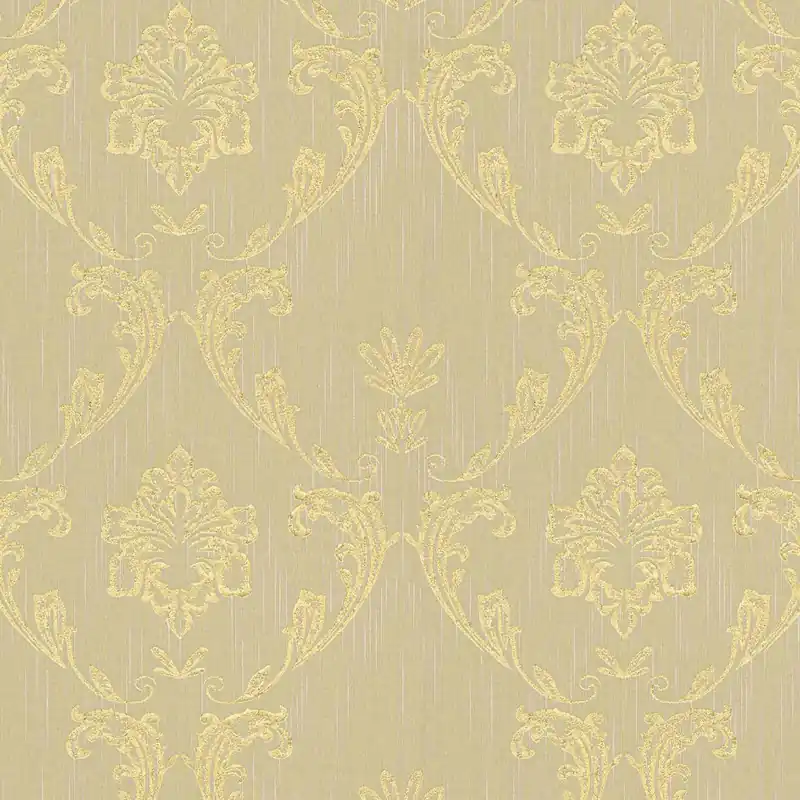 Geprüft A.S. Creation Metallic Silk 306584 Vliestapete Barock 0.53 x 10.05 m Beige